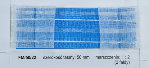 Taśma firanowa FM 050-22