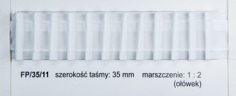Taśma firanowa FP 035-11