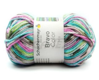 Włóczka Bravo Color melanż - 5 motków