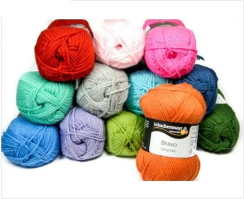 Włóczka Bravo Schachenmayr - 5 motków