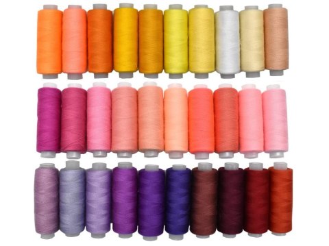 Zestaw nici 60 kolorów