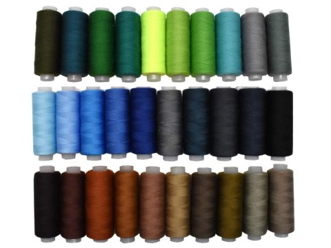 Zestaw nici 60 kolorów