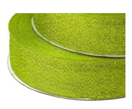 Tasiemka brokatowa kolor 6 mm