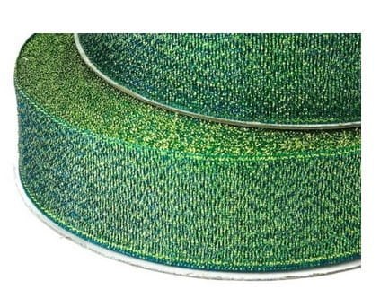 Tasiemka brokatowa kolor 6 mm