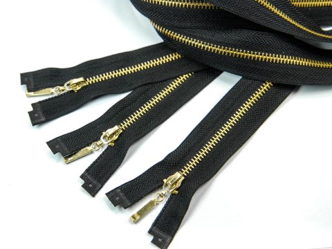 Zamek metalowy 55 cm #3 mosiądz rozdzielczy Zamek metalowy 55 cm #3 mosiądz rozdzielczy