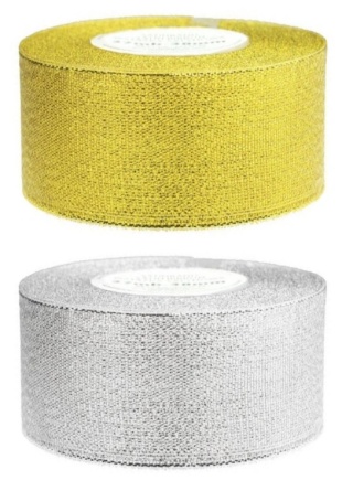 Tasiemka brokatowa 50 mm - 22m